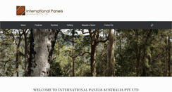 Desktop Screenshot of internationalpanels.com.au